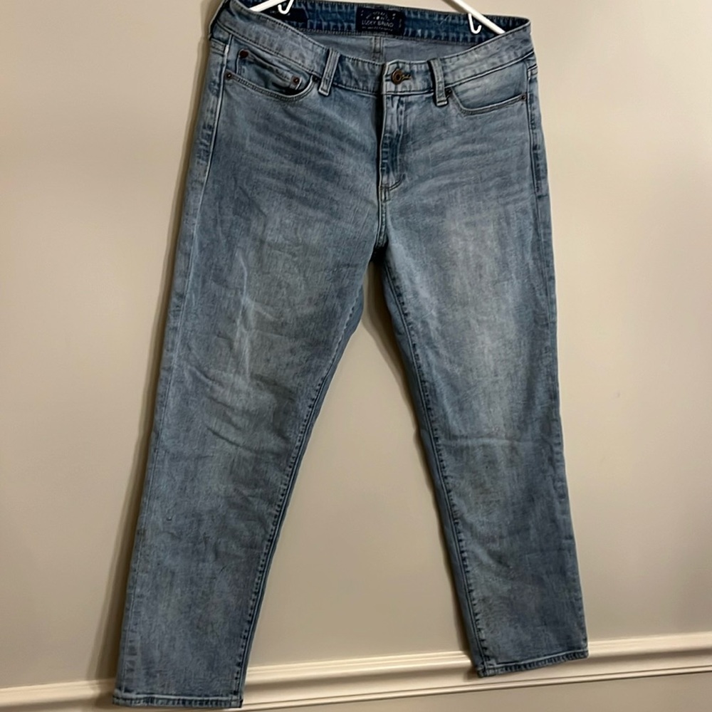 Lucky Brand sweet crop size 10 jeans